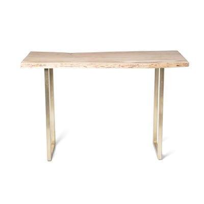 Table haute en bois et métal - GOLDWOOD MATHI DESIGN