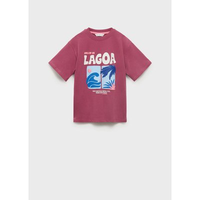 T-shirt imprimé manches courtes MANGO KIDS