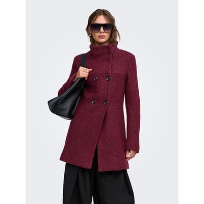 Manteau col montant, boutonné ONLY