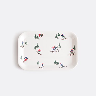 Plateau rectangulaire imprimé, Tout Schuss LA REDOUTE INTERIEURS