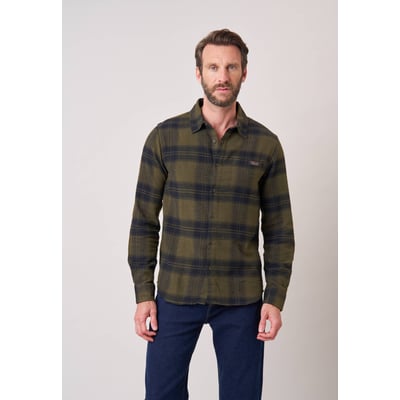 Chemise regular homme à carreaux en 100% coton WARNO DEELUXE
