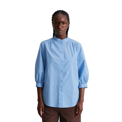 Blouse avec fronces relaxed en popeline Papertouch MARC O’POLO DENIM