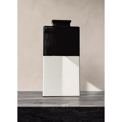Vase moyen en grès bicolore MANGO HOME