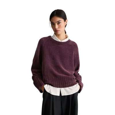 Pull oversize en fil de chenille doux MARC O’POLO DENIM