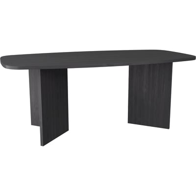 Table à manger ovale bois collection PIANO RECOLLECTION