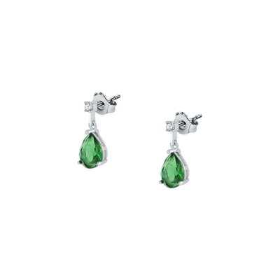 Boucles d'oreilles en argent 925 et oxyde de zirconium CLEOR
