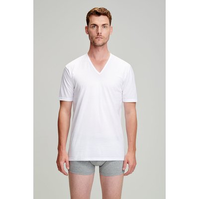 T-shirt col V en coton léger Bio ARMOR-LUX