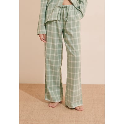 Pantalon de pyjama à carreaux en coton CILENA ETAM
