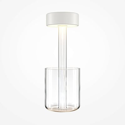 Lampe d'appoint sans fil avec vase ALMA PIER IMPORT