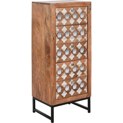 Chiffonnier en bois et miroir élégance RECOLLECTION