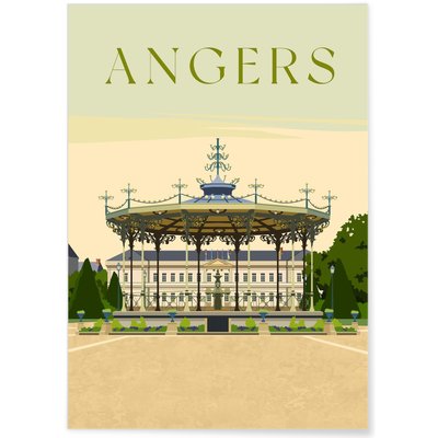 Affiche ville Angers 5 L'AFFICHERIE