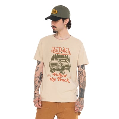 Tee shirt coton TRACK VON DUTCH