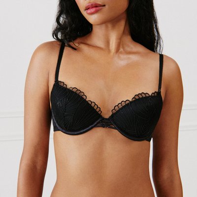 Soutien-gorge push-up en broderie WETLOOKIZ UNDIZ