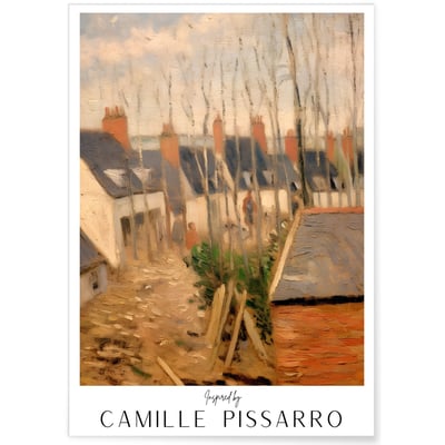 Affiche Camille Pissarro n°5 L'AFFICHERIE