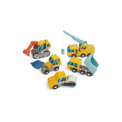 Lot d'engins de construction TENDER LEAF TOYS