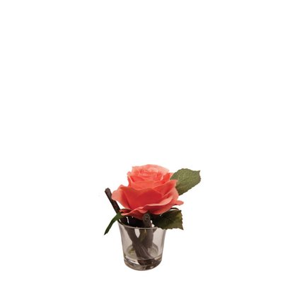 Rose en illusion d'eau artificielle H10 SIA DECO