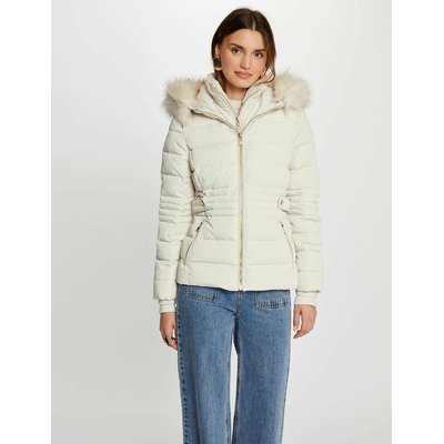 Doudoune blanche femme courte La Redoute