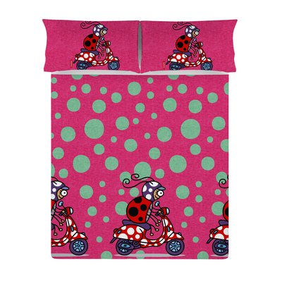 Drap plat 100% coton MARYMOTO KUKUXUMUSU