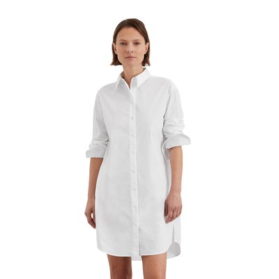 Robe chemisier regular en popeline stretch MARC O'POLO