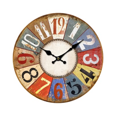 Horloge vintage 34cm EMDE