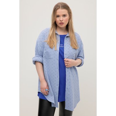Chemisier oversize, broderie, col chemise STUDIO UNTOLD