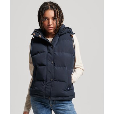 Doudoune à capuche Everest sans manches Vintage SUPERDRY