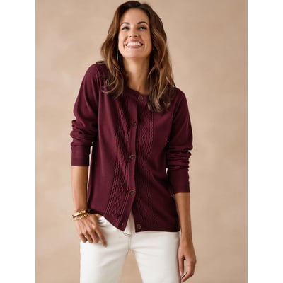 Cardigan torsadé DAXON