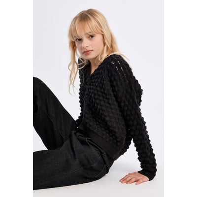 Pull col V en maille ajourée MOLLY BRACKEN GIRL