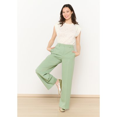 Pantalon évasé en sergé LOLALIZA