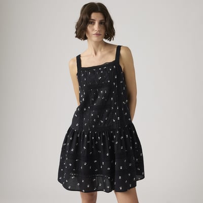 Vestido corto de tirantes, estampado floral LEVI'S