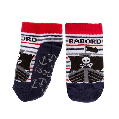 Chaussettes anti-dérapantes pirate ISOTONER