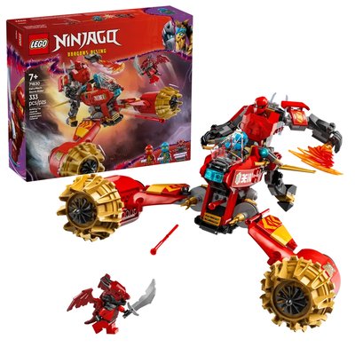 La moto tempête du robot de Kai LEGO