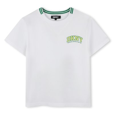 T-shirt coton manches courtes DKNY