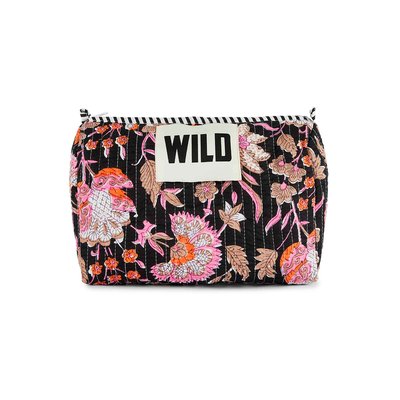 Pochette coton matelassé imprimé LUCE WILD