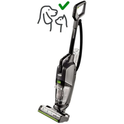 Aspirateur laveur Crosswave HydroSteam Pet Pro - Fonction vapeur, idéale taches tenaces BISSELL