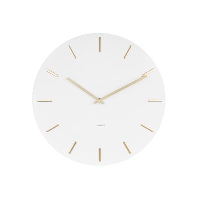 Horloge Murale Acier CHARM KARLSSON