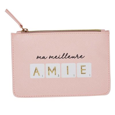 Pochette zippée MA MEILLEURE AMIE DRAEGER PARIS