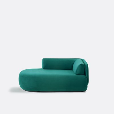 Chaise longue con angolo a sinistra in velluto, Méridiano LA REDOUTE INTERIEURS