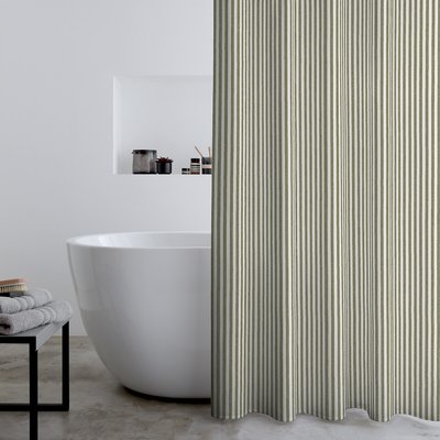 Timeless Stripe Shower Curtain CATHERINE LANSFIELD