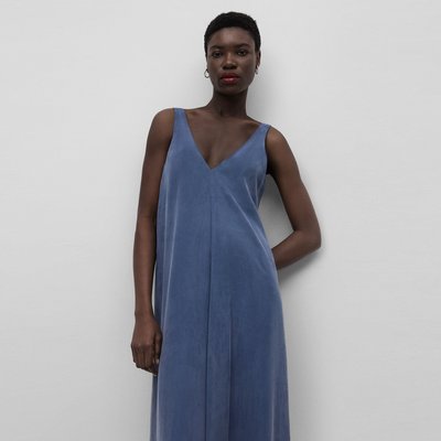Robe évasée à bretelles ADOLFO DOMINGUEZ