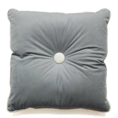 Coussin Passepoil velours uni Collection Energy DOUCEUR D'INTÉRIEUR