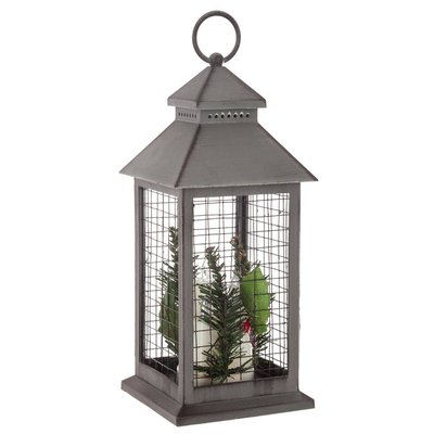 Lanterne Grillage 3 LED 48 Pièces FEERIC LIGHTS & CHRISTMAS