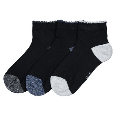 Confezione da 3 paia di calze, dettagli brillanti LA REDOUTE COLLECTIONS