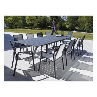 Ensemble de jardin avec rallonge papillon IMAGIN