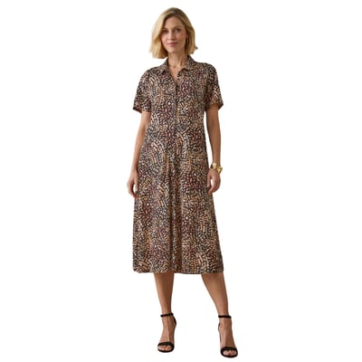 Robe toute boutonnée en maille DAXON