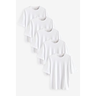T-shirt décontracté, lot de 5 NEXT