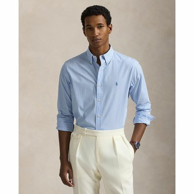Chemise rayée ajustée popeline stretch POLO RALPH LAUREN