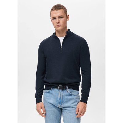 Pull-over 100 % laine col montant MANGO MAN