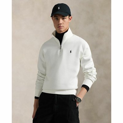 Свитшот без капюшона из двойного трикотажа POLO RALPH LAUREN