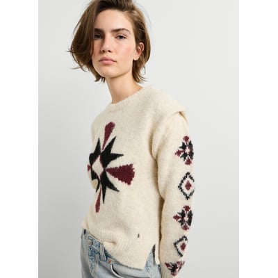 Pull manches longues à motif PEPE JEANS